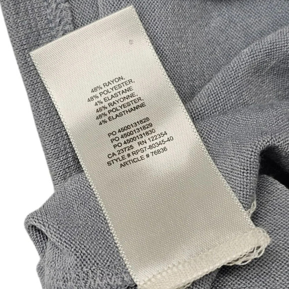 Aritzia Wilfred Free Comet Long Sleeve Size Small Marble Grey Sweatshirt Tee - Picture 5 of 5